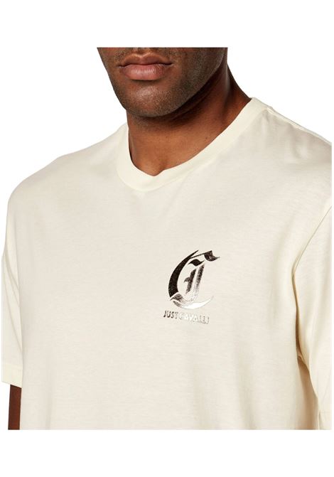 T-shirt con stampa JUST CAVALLI | T-shirt | 77OAHT02 CJ500004